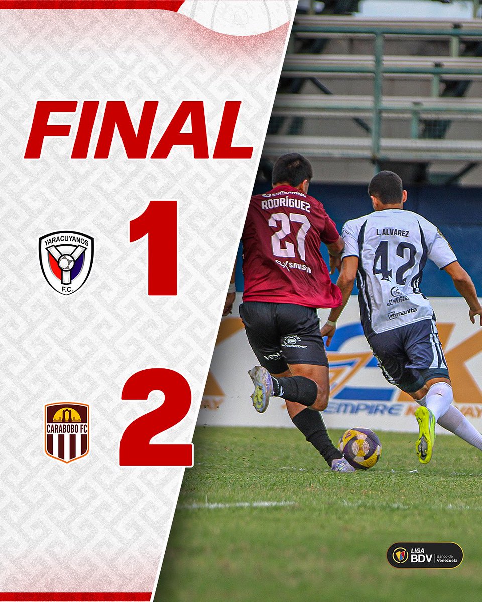 FCYaracuyanos's tweet image. Finaliza el encuentro