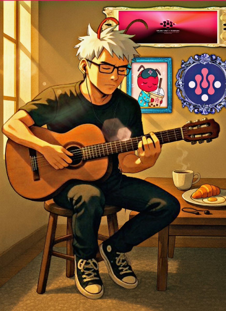 Blueven7's tweet image. 🎵 Before the noise, there’s music.
Before the build, there’s stillness.

This is how some mornings look. 
Just you, a song, and the chain that lets you create freely.
No rush. No walls. Just flow.

GM @arichain_ fam
@Ari_Michelle9 @haeriweb3
@Mrjepec

#Arichain #BuilderVibes
