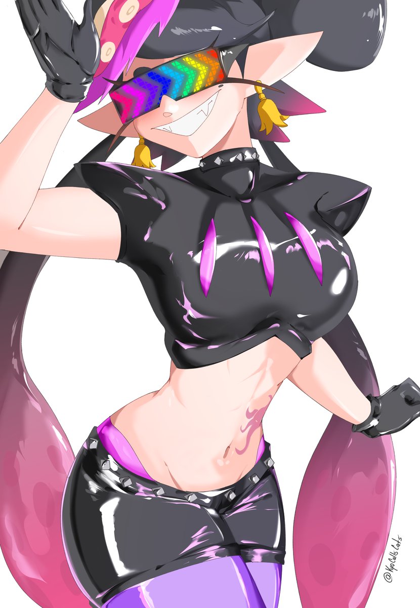 KyoCallsCats's tweet image. Happy belated Splatoon 2 anniversary!! 🥳✨✨( I did not forgot about it)
