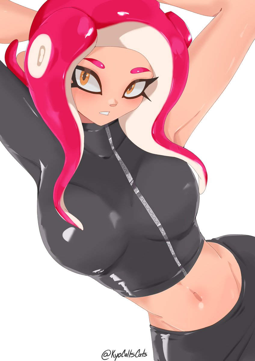 KyoCallsCats's tweet image. Happy belated Splatoon 2 anniversary!! 🥳✨✨( I did not forgot about it)