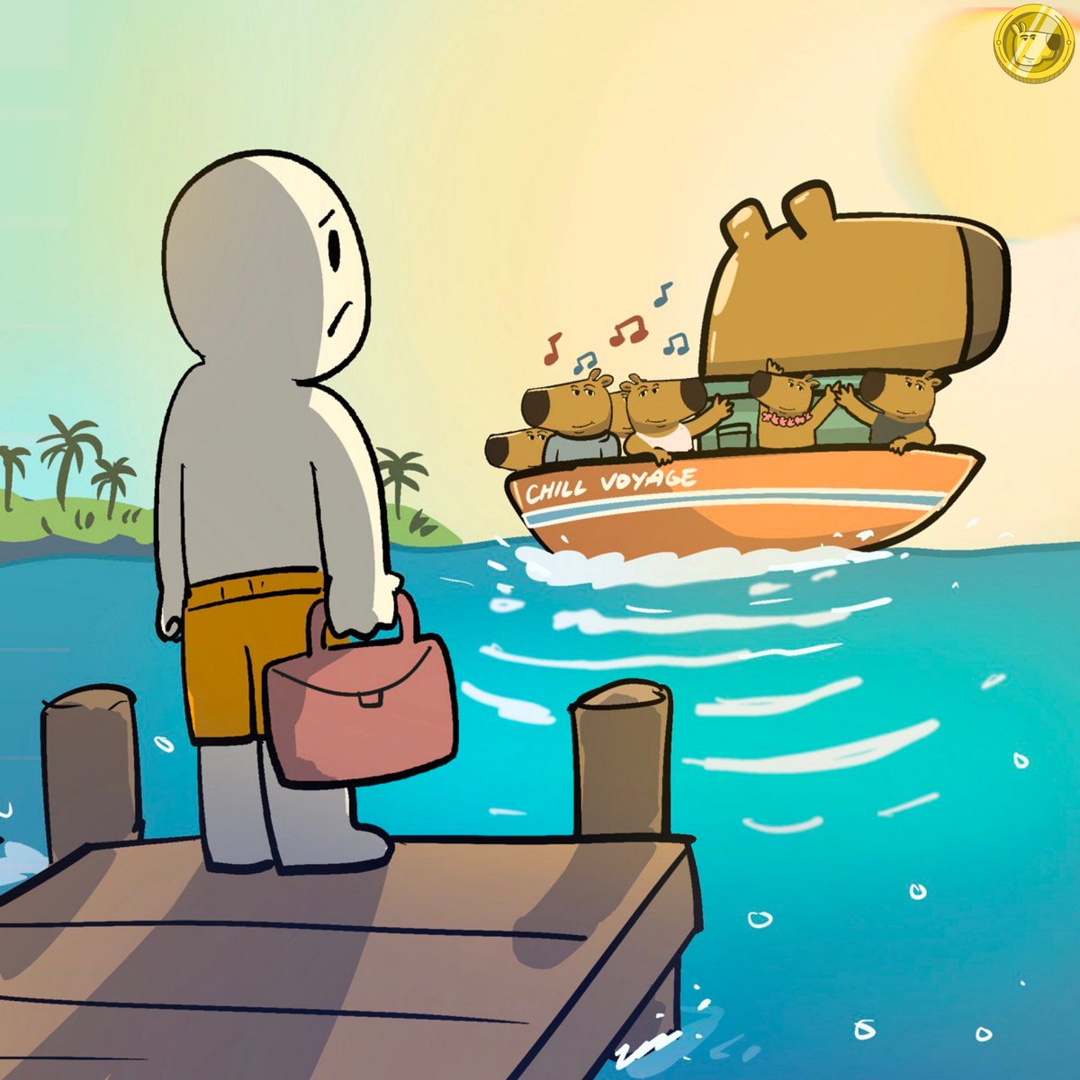 don't miss the boat on chillguy.