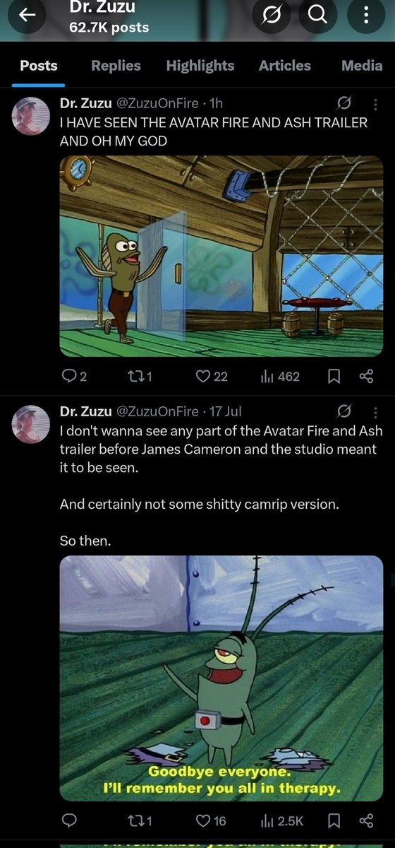 ZuzuOnFire's tweet image. Also, my god y'all, the discipline between these two Tweets!
Tbh, it wasn't that hard. Once I realized it's okay for my thoughts to stay inside, it was easy to avoid Twitter.
Something a lot of people on here could learn...