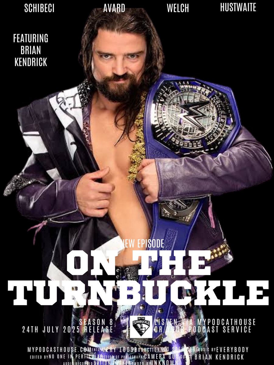 This week On the Turnbuckle we are joined by former WWE Cruiserweight Champion Brian Kendrick while touring for MXW.

Brian tells us some road stories as well as discussing working with younger talent across the wrestling world.

open.spotify.com/episode/4rO1WA…