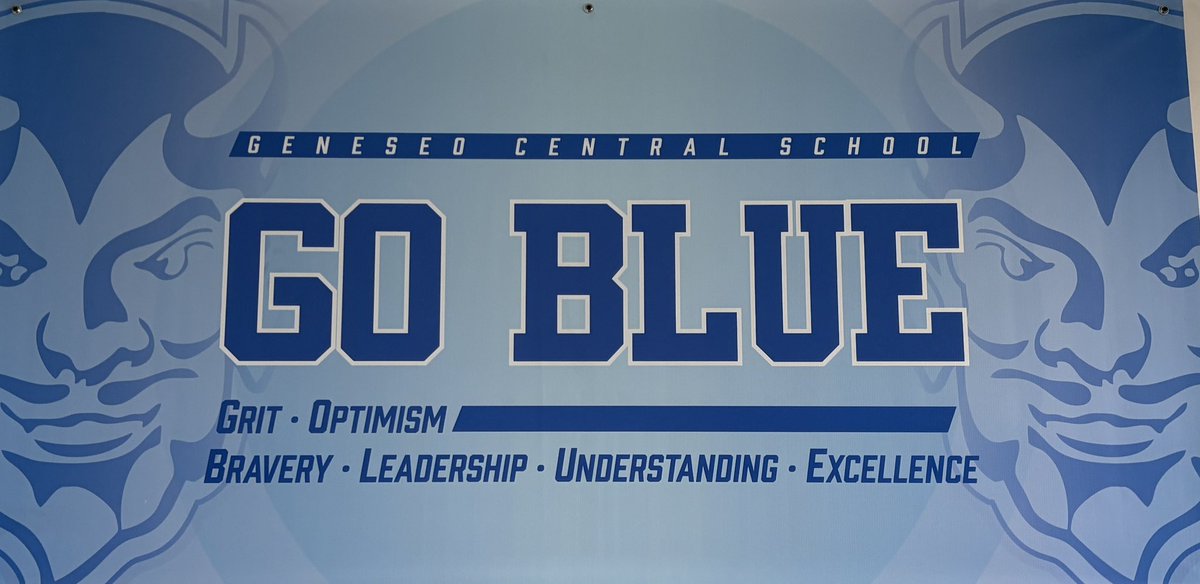 In the first few weeks at Geneseo, I’m quickly learning how much this staff cares about kids. Yes sir, Mr. Kramer! All students must feel included. GO BLUE! #Inclusivity #heartfelt #Connections