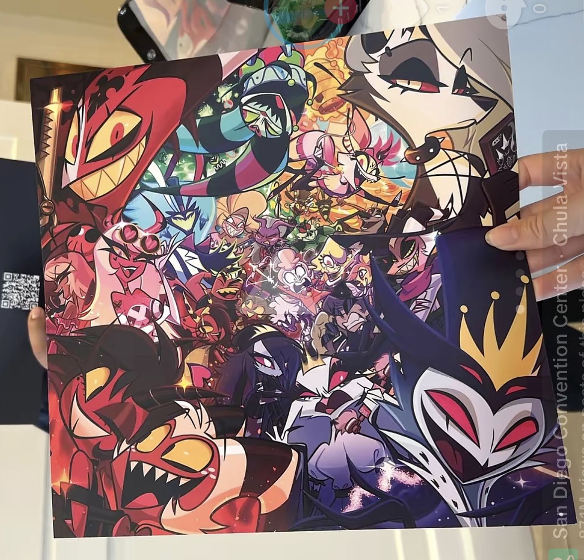 Someone on Tik Tok posted the HelluvaBoss vynil record art 🤩🤩
#HelluvaBoss #SDCC2025