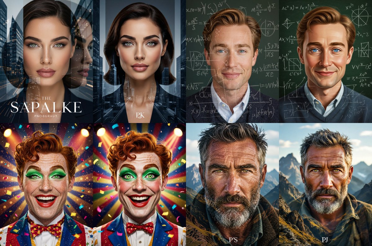 HiDream I1 Portraits - Dev vs Full Comparisson - Can you tell the difference?

The Dev version is surprisingly better than the Full version. And many cases, despite Full taking more than 3x the time per image.

Took ~4m27s to generate both images on a 4090.

Made in <a href="/ComfyUI/">ComfyUI</a>