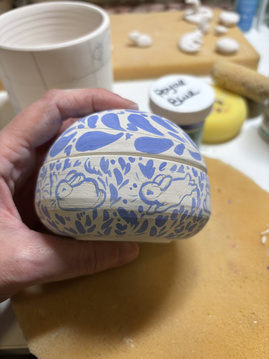 _kness's tweet image. Little jewelry box just painted !