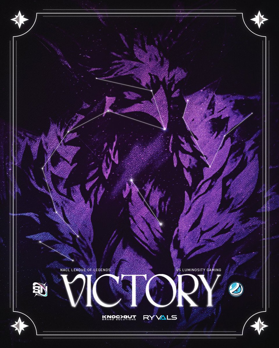Who can stop us 🤫🤫

We take the dub against <a href="/Luminosity/">Luminosity Gaming</a>!

#BurnBright💫| #SNWIN | #NACL