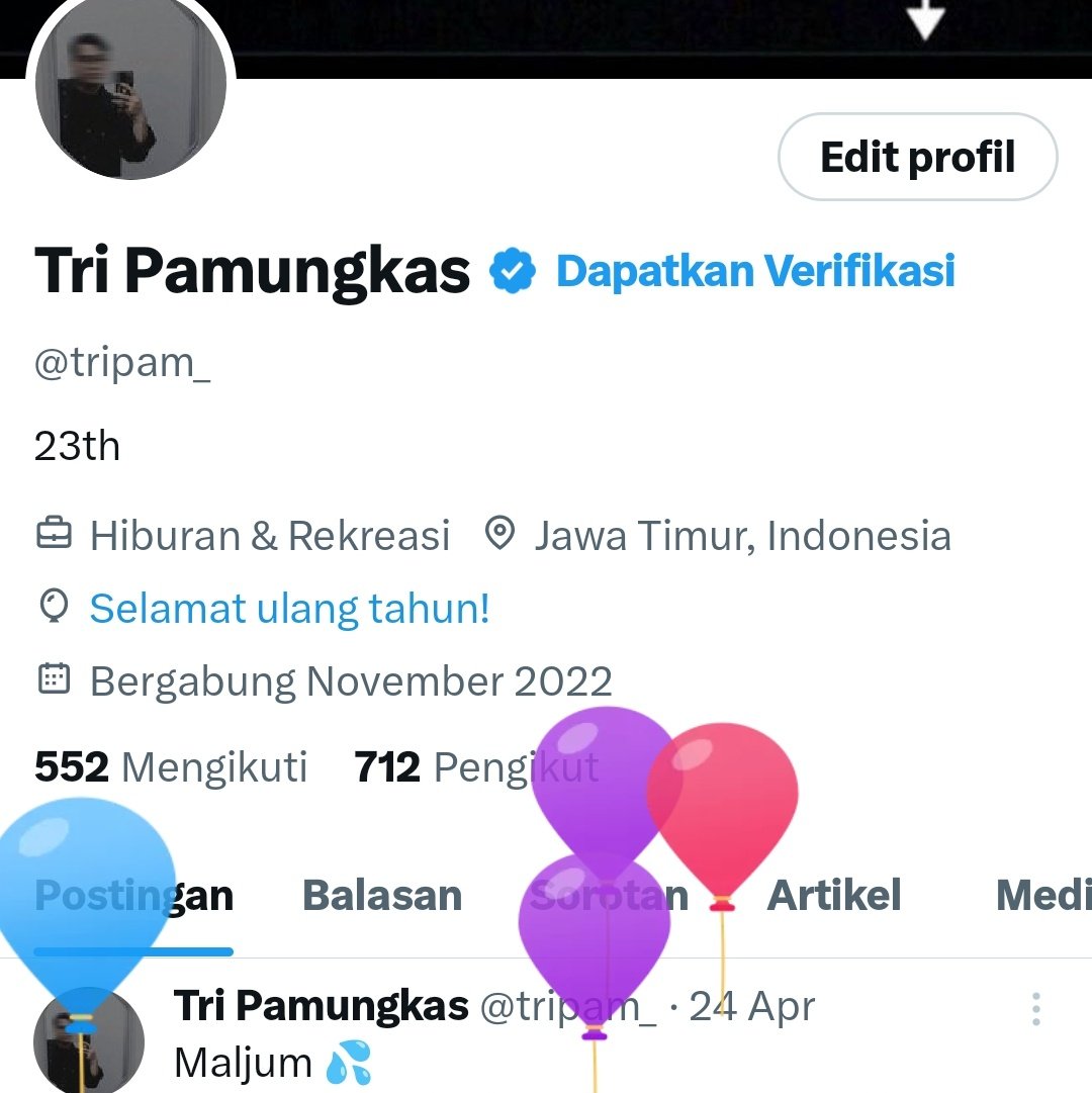 Jualan Balon 🥳