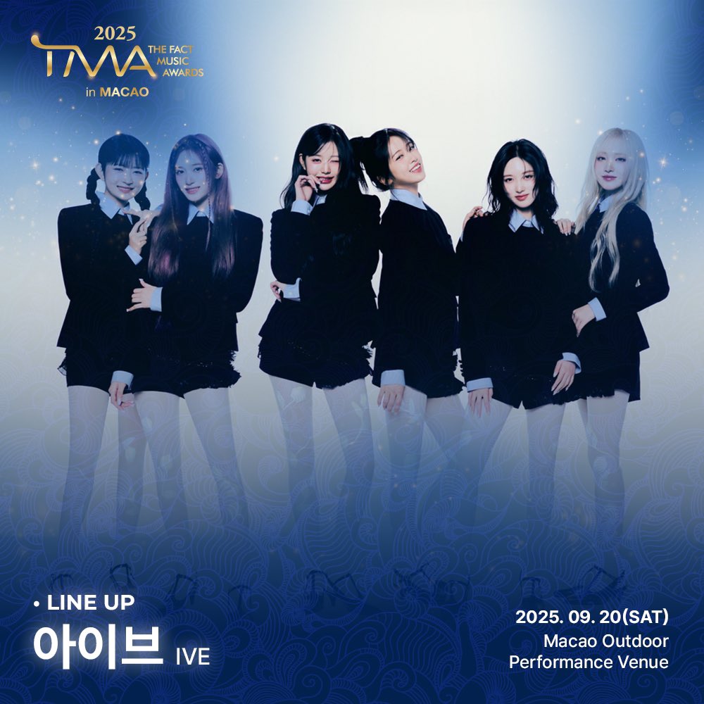 thefact_TMA's tweet image. 🌟
2025 더팩트 뮤직 어워즈
2025 THE FACT MUSIC AWARDS
3차 라인업 공개
🗓️ 9/20
📍 Macao Outdoor Performance Venue
#아이브 #IVE
m.tf.co.kr/read/entertain…
#더팩트 #더팩트뮤직어워즈 #TMA #팬앤스타 #FANNSTAR