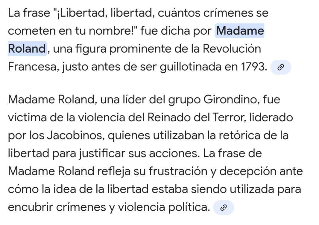 garridonacho44's tweet image. "Libertad, libertad, cuántos crímenes se cometen en tu nombre*