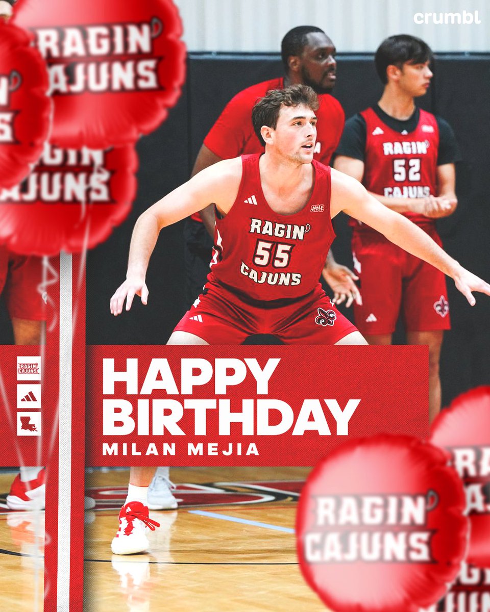 Sending happy birthday wishes to Milan Mejia🥳

Hope you had a great day 🤟

#GeauxCajuns