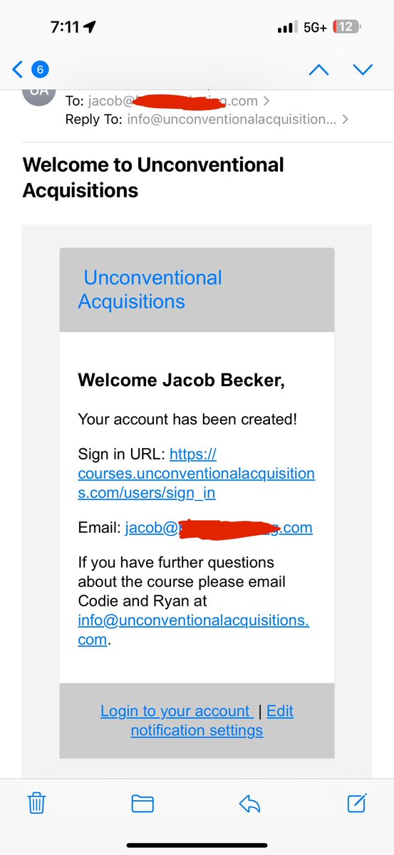 Jacob Becker (@successwithjake) on Twitter photo If you’re aspiring to buy a business, read this:
I was riding shotgun on a short road trip with a friend talking shop.
I remember saying to him, with complete conviction, “I’m going to buy businesses”
I hadn’t bought a thing.
I was halfway through taking <a href="/Codie_Sanchez/">Codie Sanchez</a> first If you’re aspiring to buy a business, read this:
I was riding shotgun on a short road trip with a friend talking shop.
I remember saying to him, with complete conviction, “I’m going to buy businesses”
I hadn’t bought a thing.
I was halfway through taking <a href="/Codie_Sanchez/">Codie Sanchez</a> first