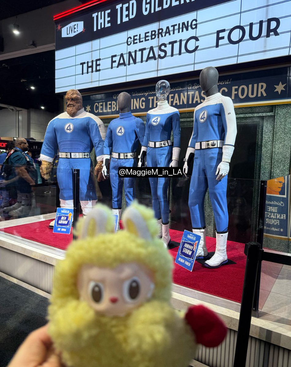 MaggieM_in_LA's tweet image. Robot #Herbie will be at #SDCC during this weekend at #Marvel stage #FantasticFour #SDCC2025