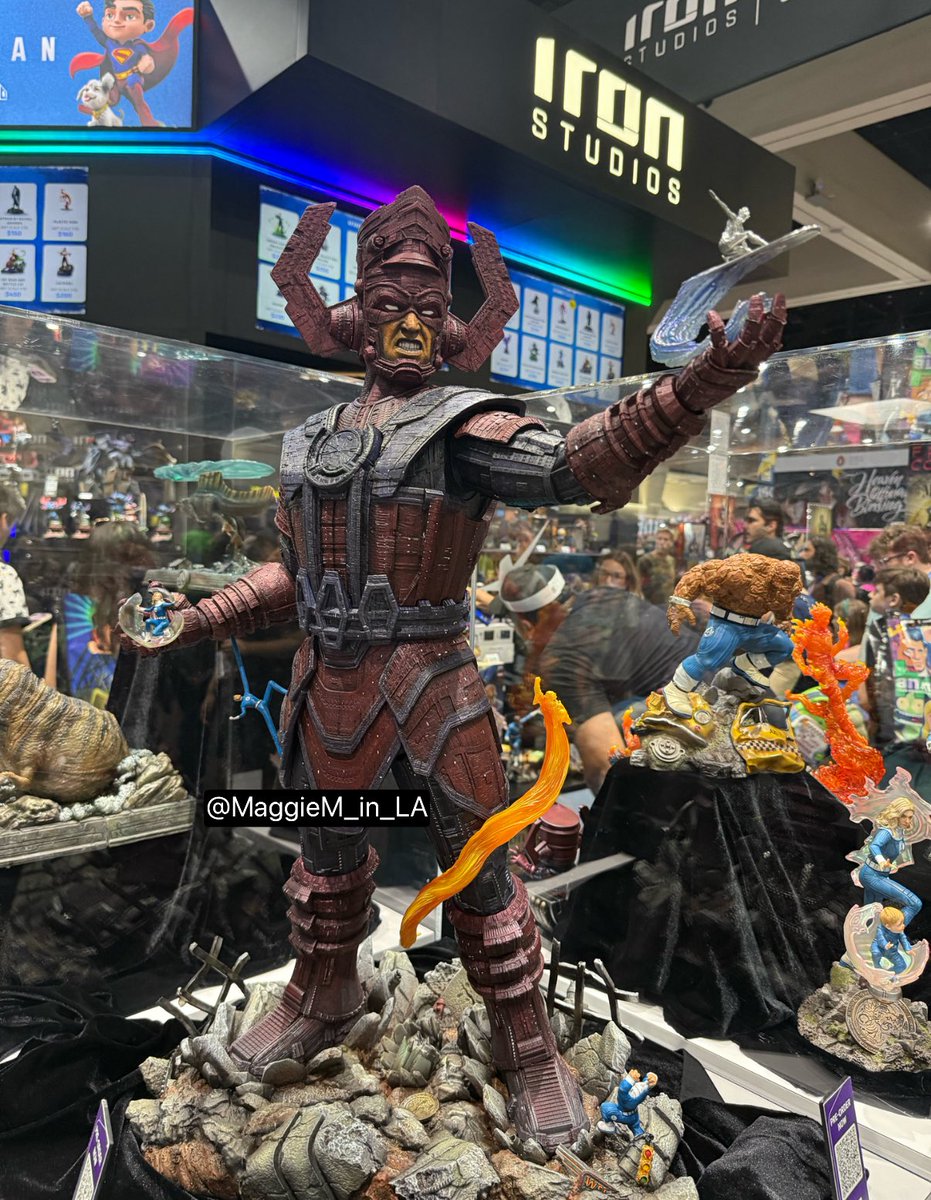 MaggieM_in_LA's tweet image. Robot #Herbie will be at #SDCC during this weekend at #Marvel stage #FantasticFour #SDCC2025