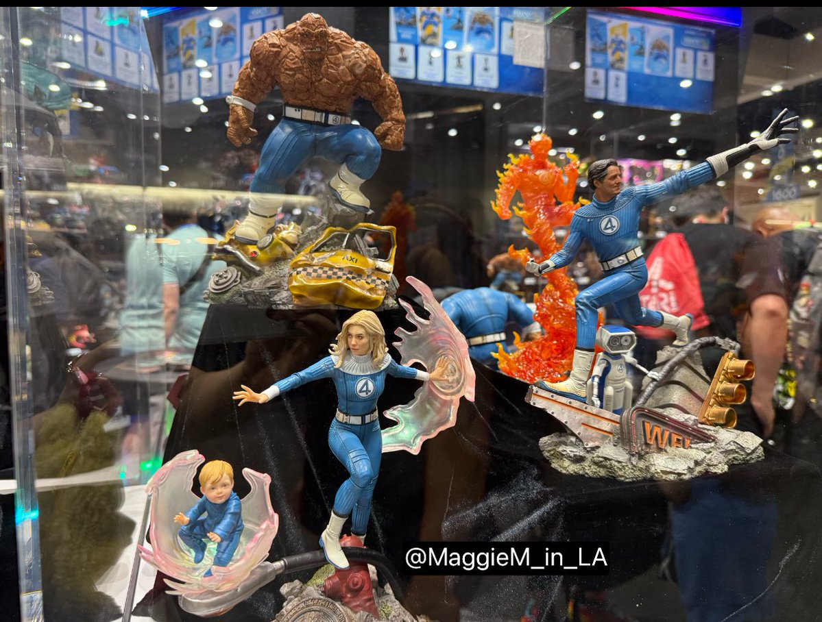 MaggieM_in_LA's tweet image. Robot #Herbie will be at #SDCC during this weekend at #Marvel stage #FantasticFour #SDCC2025