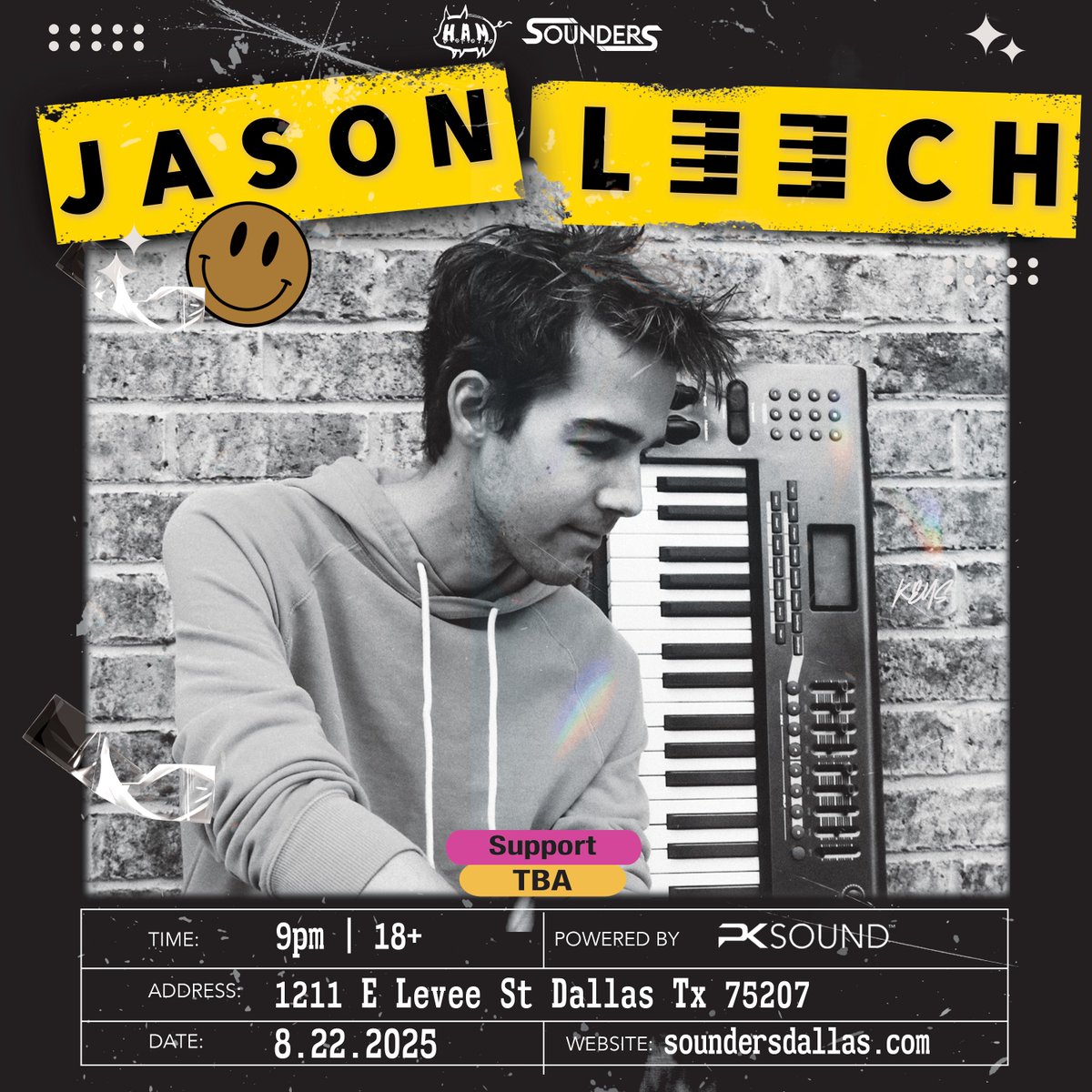 HAM_Promotions's tweet image. Have you ever seen dubstep played LIVE?!
Catch Jason Leech at Sounders Aug 22nd 🗓️
SoundersDallas.com 🎫