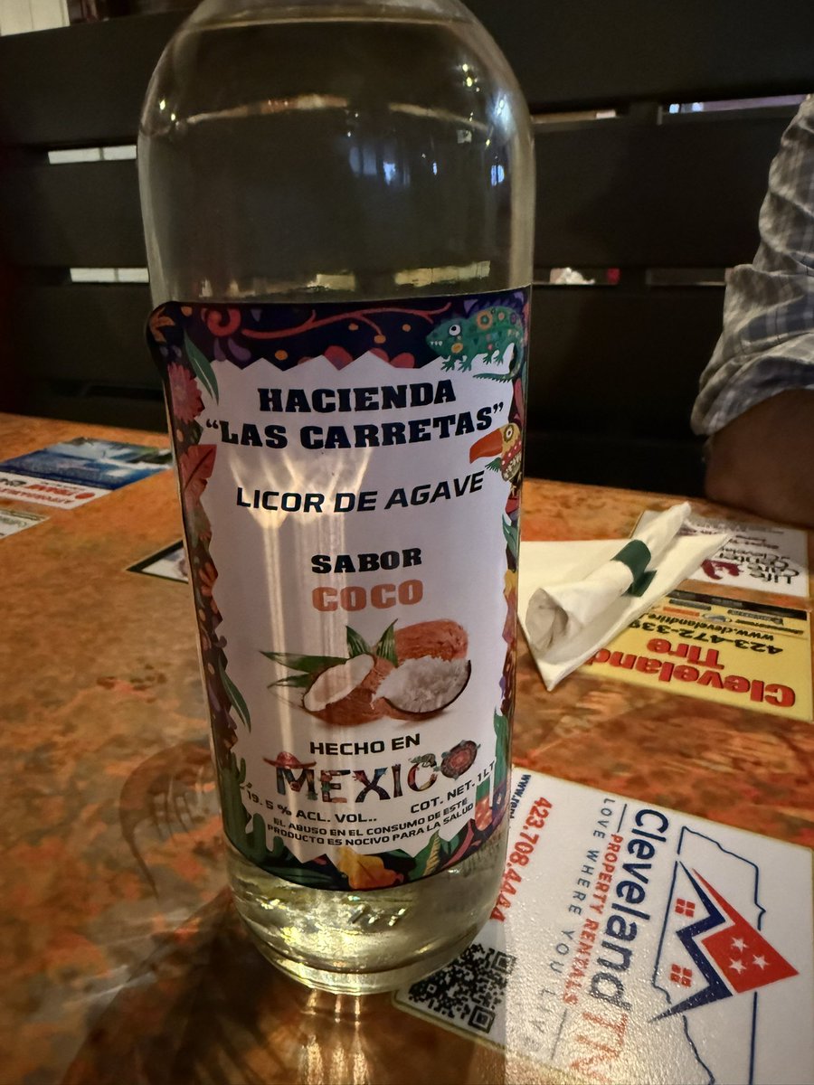wjwheeler54's tweet image. Cheers from Las Margaritas! I had a shot of this coconut tequila brought from Mexico and a Patton top shelf margarita. The coconut…. Oh my goodness! I love and appreciate all y’all.