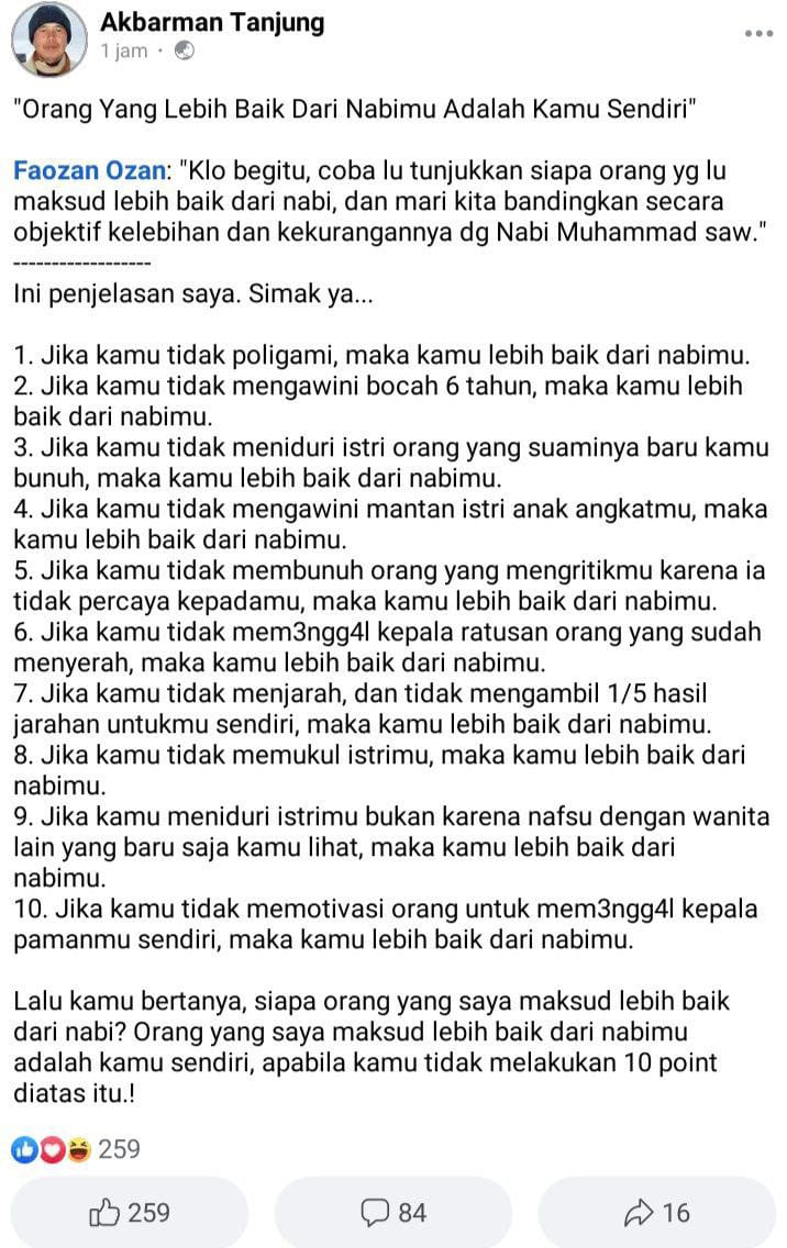 Sentjoko's tweet image. Agama anu adalah kultus individu. Bila tidak, bagaimana menjelaskan terdapat orang-orang yang menjadikan si anu sebagai idola religi mereka, padahal mereka lebih bermoral daripada si anu.