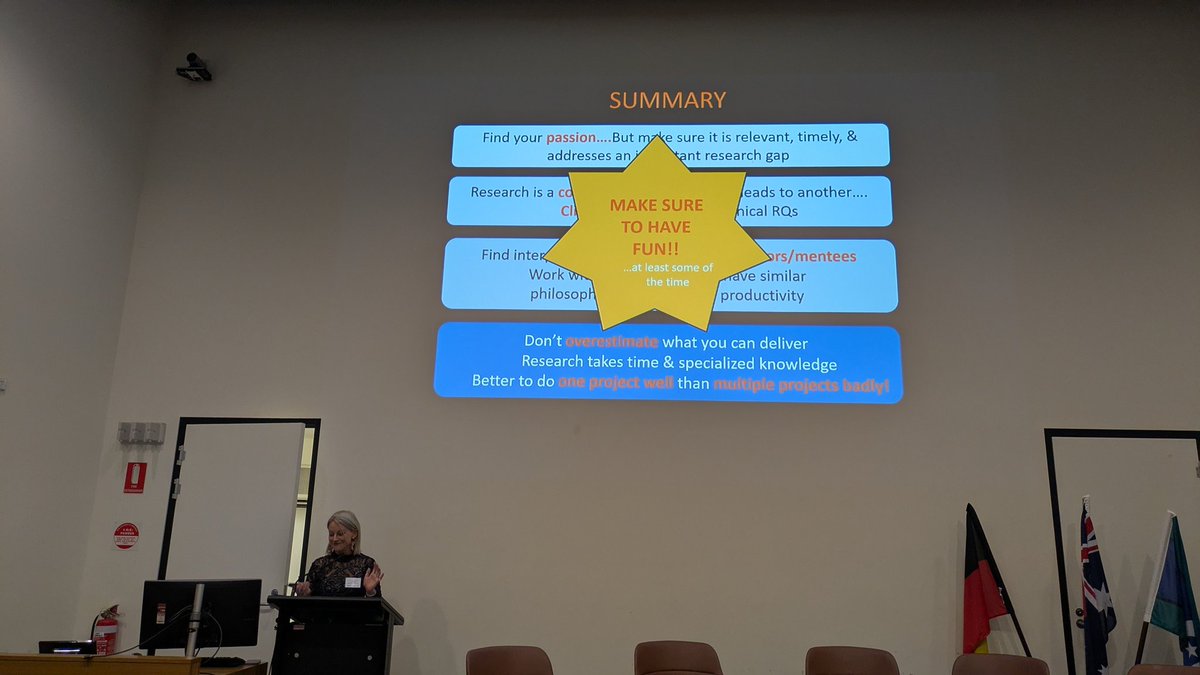 Starting the ICU Physiotherapy Symposium with another amazing talk from Louise Rose - paving a way in research requires passion and drive, but mostly fun!