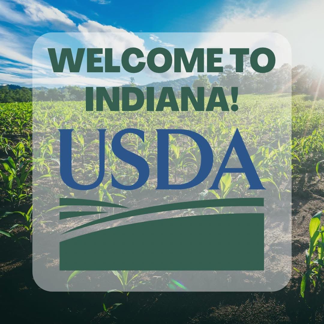 GovBraun's tweet image. I want to give a big Hoosier welcome to the USDA! Our state is the perfect place for one of their new hubs. Indiana is a great place to live, work and raise a family.