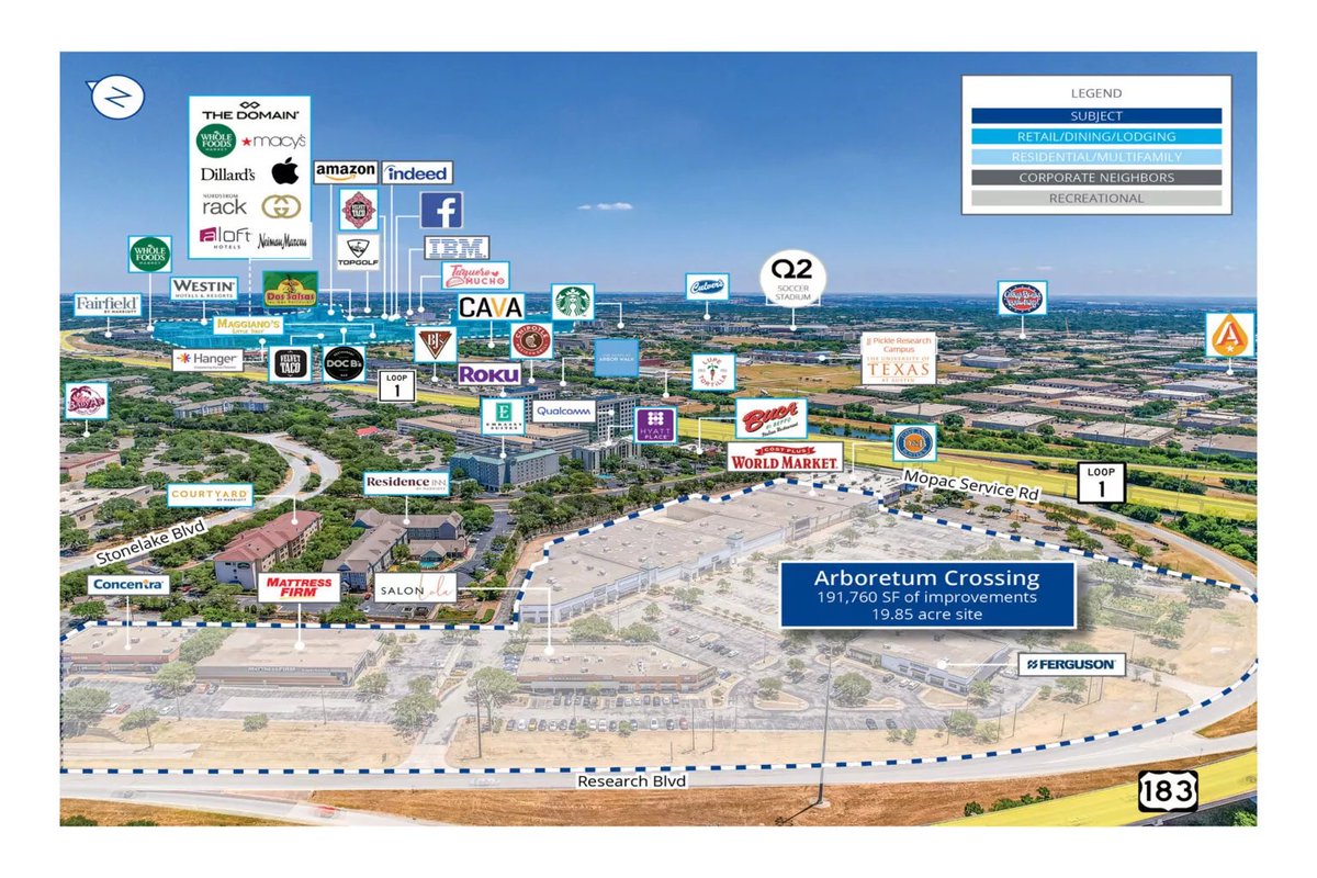 TheATX1's tweet image. Nice! A site plan was filed this afternoon for the Arboretum Crossing project. This is the large shopping center at MOPAC and US183 that was approved for 350' building heights about a year ago. A conceptual site plan was filed earlier this year, but did not provide any public…