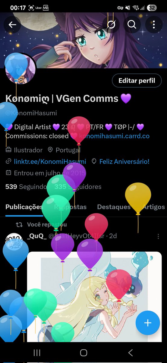 Happy balloon day to me!! 🎈💜