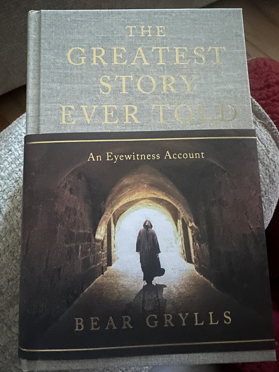 LogicApplied2It's tweet image. .@BearGrylls Very excited!! It finally has arrived!! I’ve been waiting on this one for a while! 🙂🙏✝️