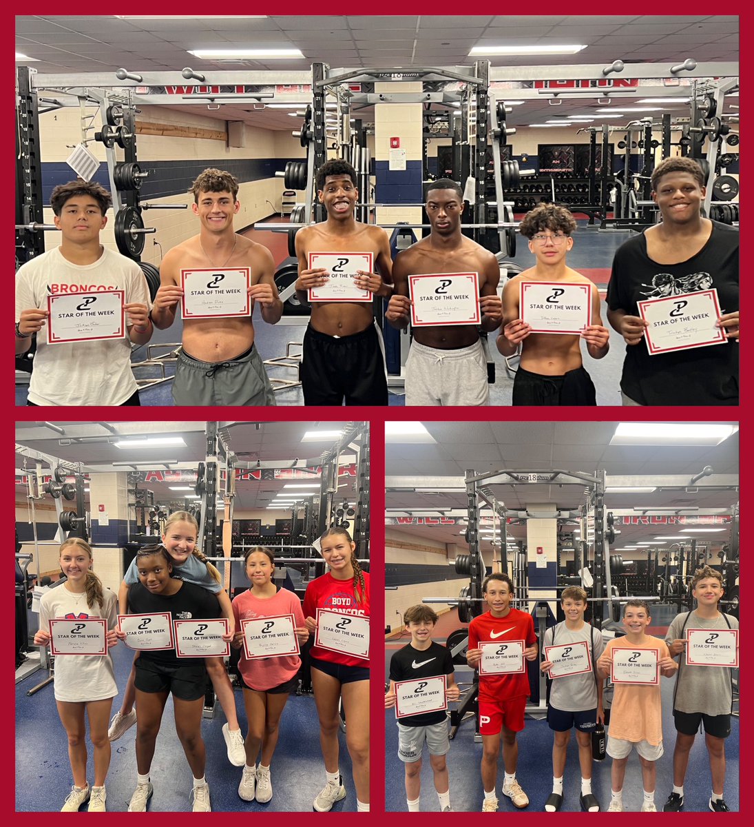 Performance Course (@pcnowisthetime) on Twitter photo The grind don’t stop at <a href="/MBHS_Athletics/">MBHS Athletics</a> They have a burning desire to be great 💪
S/o to your PC ⭐️s of the week!
Hi int: Jackson, Hudson, Josh, Jordan, Ethan, Trinton
Females: Natalie, Claire, Shaiel, Brynlee, Lauren
Dev: Eli, Ayden, Jackson, Everett, Weston
#BET #LetEmRun The grind don’t stop at <a href="/MBHS_Athletics/">MBHS Athletics</a> They have a burning desire to be great 💪
S/o to your PC ⭐️s of the week!
Hi int: Jackson, Hudson, Josh, Jordan, Ethan, Trinton
Females: Natalie, Claire, Shaiel, Brynlee, Lauren
Dev: Eli, Ayden, Jackson, Everett, Weston
#BET #LetEmRun