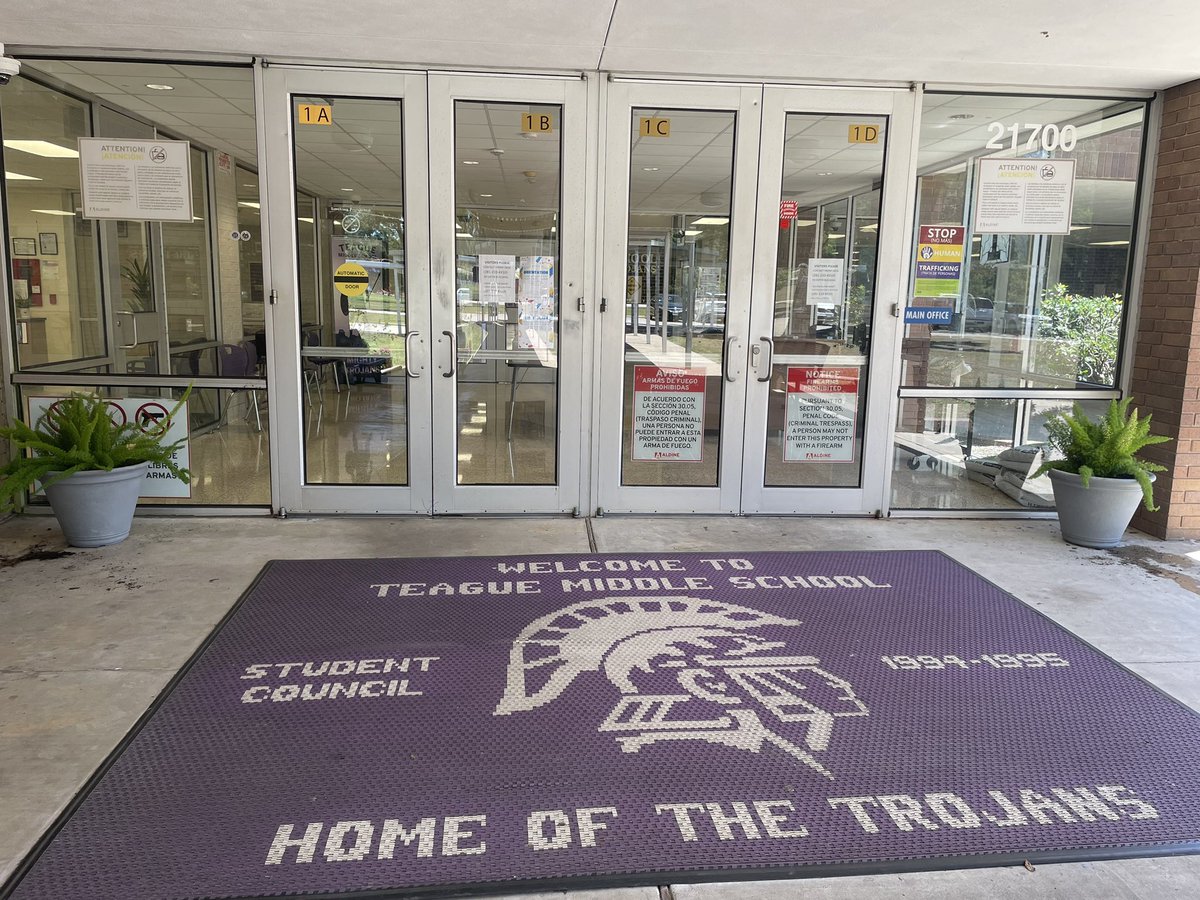Ahmad R. Traylor (@traylor_30) on Twitter photo Great Week for <a href="/TeagueMS_AISD/">Teague Middle School</a>!! Big thank you to our business partners Home Depot, Living Earth, La Cabana, and Teague Alumni for their donations. #TURNINGTHETIDE Great Week for <a href="/TeagueMS_AISD/">Teague Middle School</a>!! Big thank you to our business partners Home Depot, Living Earth, La Cabana, and Teague Alumni for their donations. #TURNINGTHETIDE