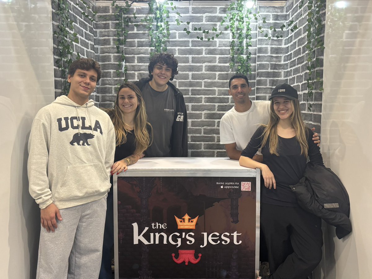 kingsjestgame's tweet image. We’re officially here! 🥳
The team just got to São Paulo and we’re really excited to meet you all at #retrocon2025
📍Stand: L111