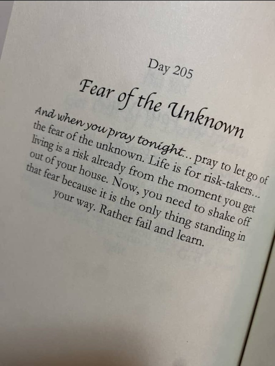 MaxxifiedLian's tweet image. Life is for Risk Takers
Take that leap into the dark....
Your salvation is in your fears....