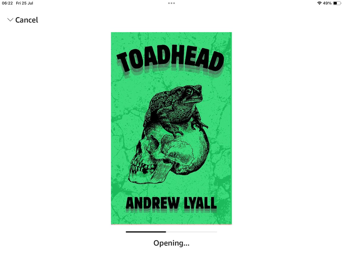 Jan Miklaszewicz (@janmiklas01) on Twitter photo It’s finally here <a href="/grumpyandrew/">Andrew Lyall - horror writer 🐸</a> - will be ripping into her at summer’s end #DarkVeilSociety It’s finally here <a href="/grumpyandrew/">Andrew Lyall - horror writer 🐸</a> - will be ripping into her at summer’s end #DarkVeilSociety