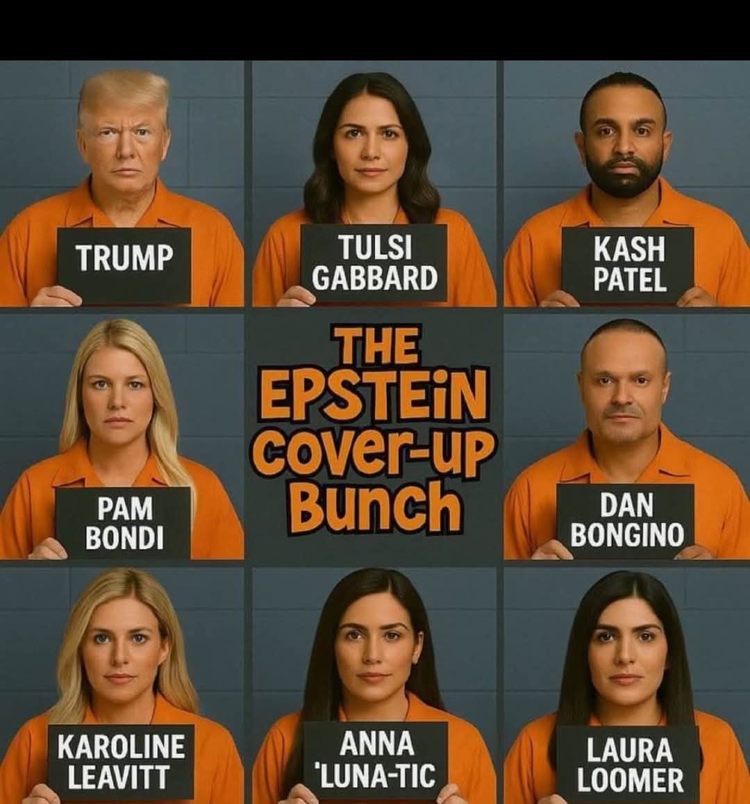 OlenaRohoza's tweet image. โThese are the best people! The best! Nobody covers up pedophile connections better than we do. Everyone says โ fantastic team!โ
โ Donald Trump