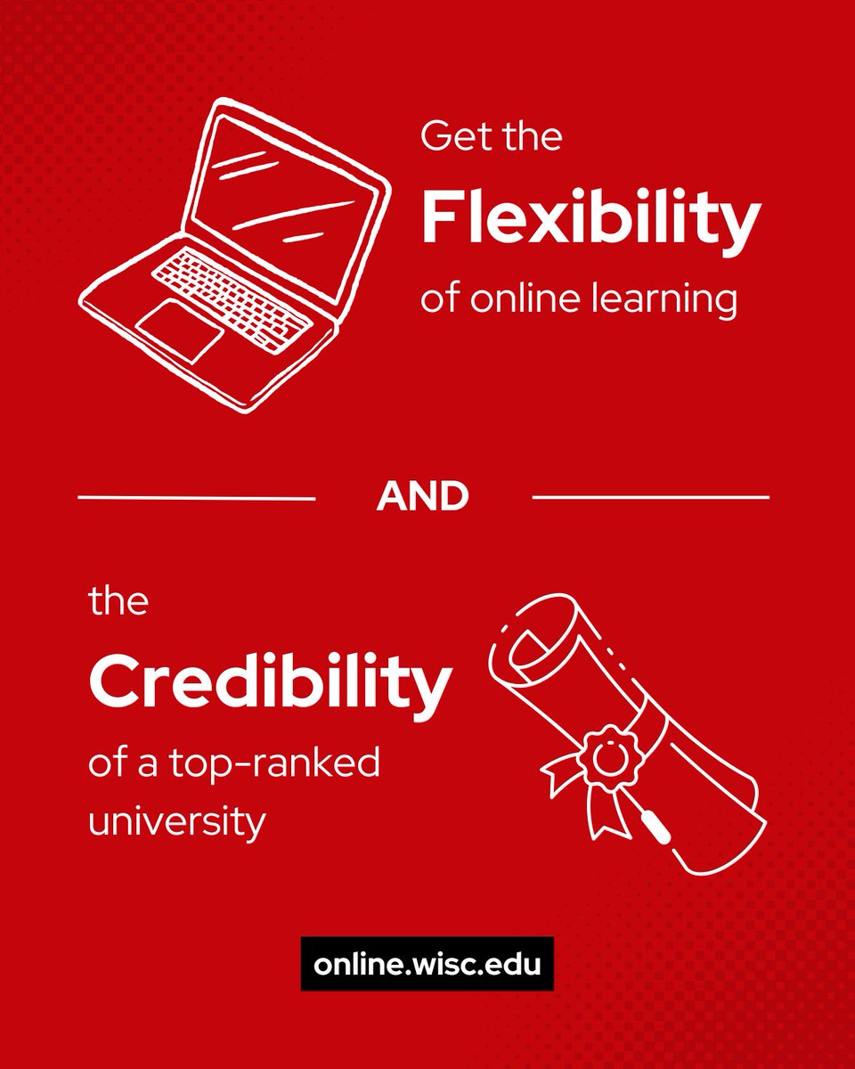 Online learning has grown rapidly in the last few years, and we’re proud to be part of the trend of increasing access to higher education. 🧑‍🎓💻

Now students from all across the state can get a distinguished degree online, on their terms. 

Learn more: bit.ly/3TYBaC7