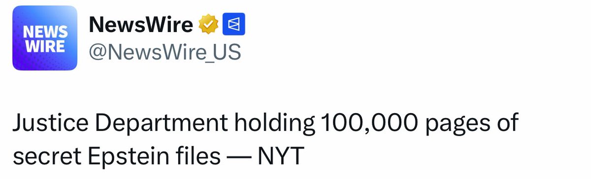 Y’all are currently sitting on 100,000 files you could release at any moment.
