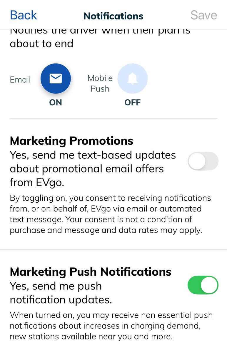ChadMoran's tweet image. Hey @evgonetwork why do you hide the marketing PUSH notifications behind needing to sign in? Pretty sure this violates the App Store TOS.