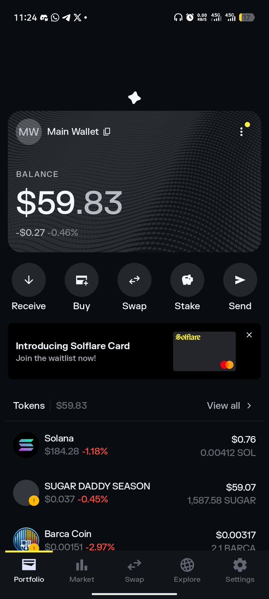 Atabs111's tweet image. $SUGAR season is here — big sugar daddy moves only 🍭💪
Wallet filled. HODLing strong.
Let’s ride the sweet wave to the moon 🌙🚀
#crypto #moonshot #HODL
@SDaddySeason