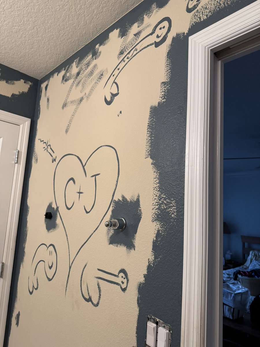 You ever start painting?  And then start drinking?