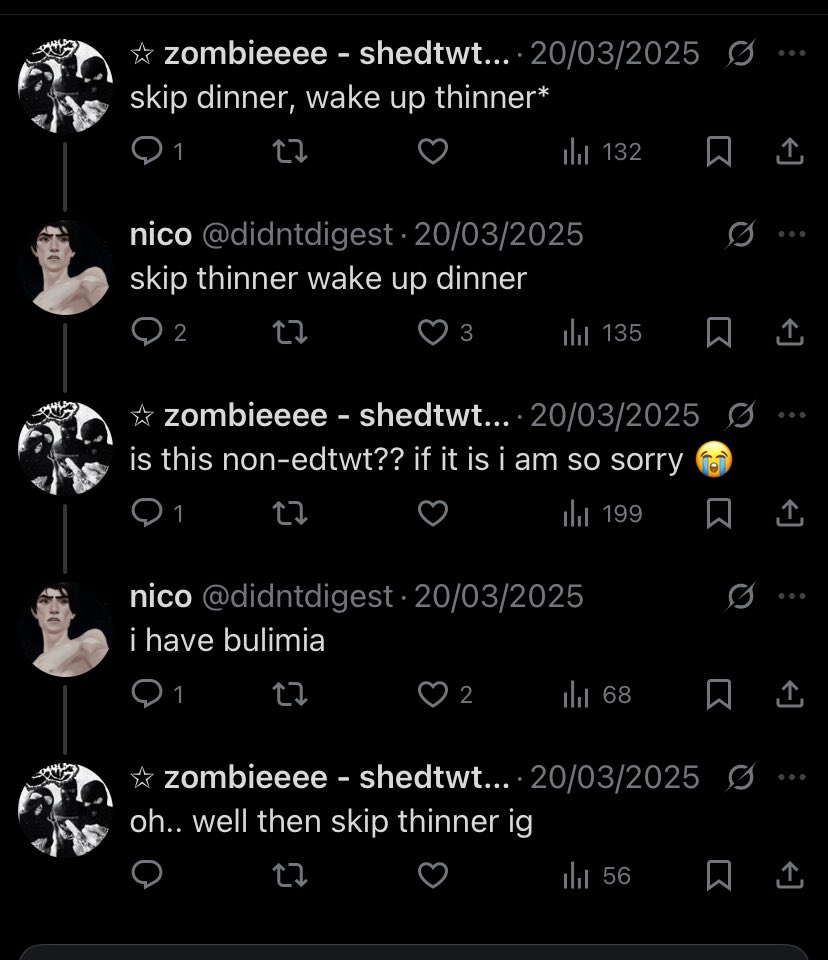 didntdigest's tweet image. thinking about this interaction i had today