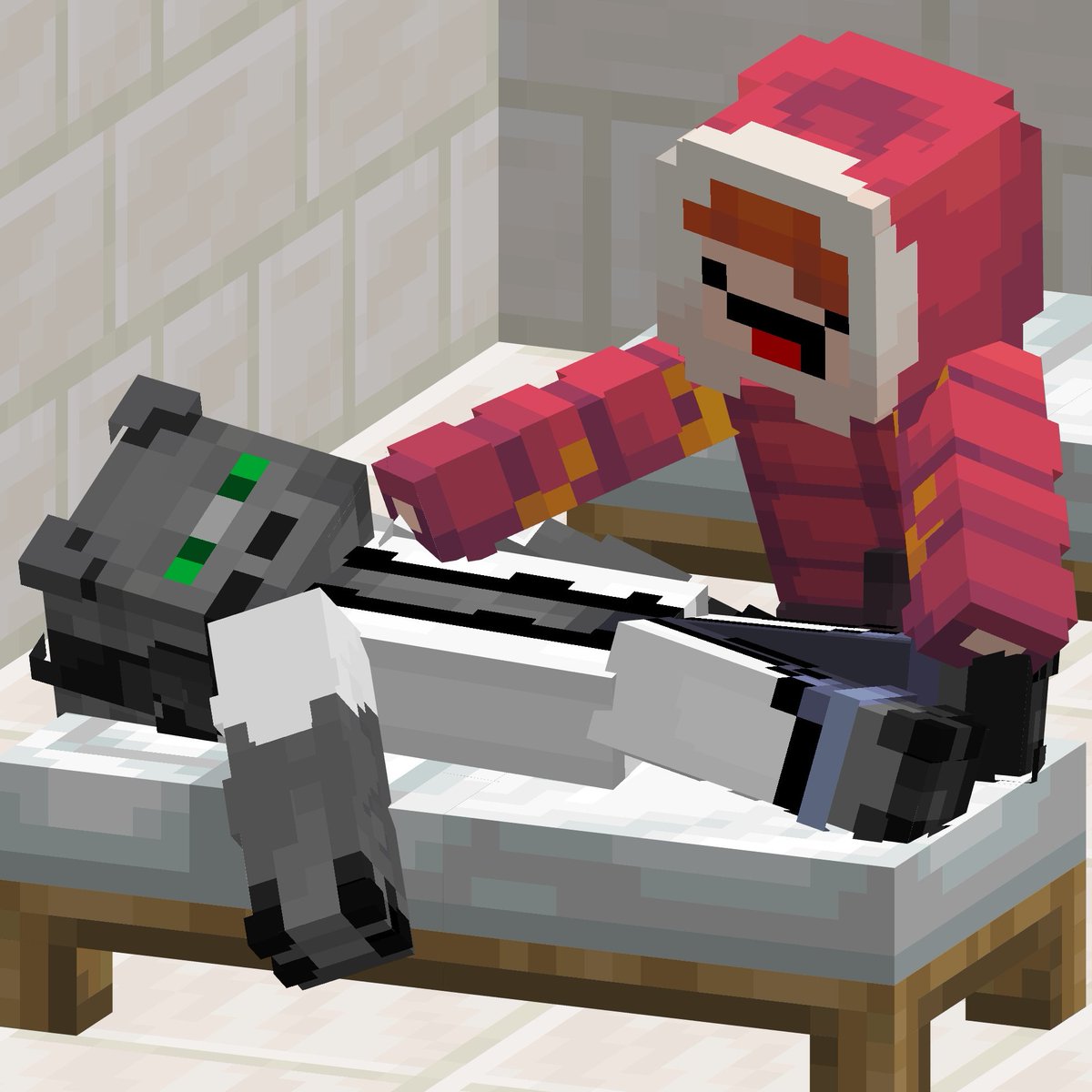sculk_shard8999's tweet image. Spoilers!!! @BobicraftMC @el_sacodepapas @cmlcreators #Blockbench #Minecraft