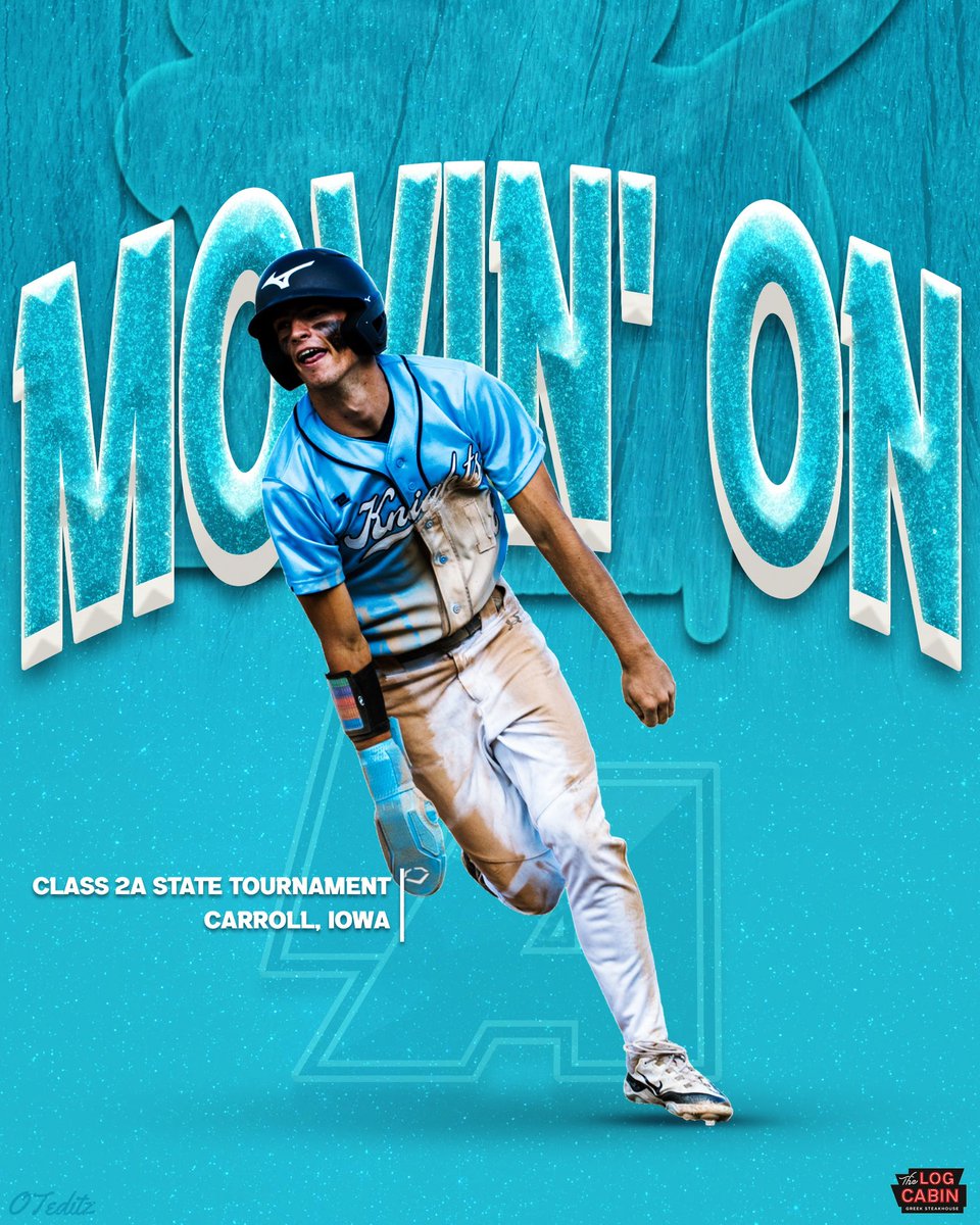 KNIGHTS PREVAIL 💪 

Unity Christian blanks top-seeded Underwood and will play for a 2A state championship tomorrow night!

Powered by Log Cabin Steakhouse 🥩 

#IAbaseball X #iahsbsb