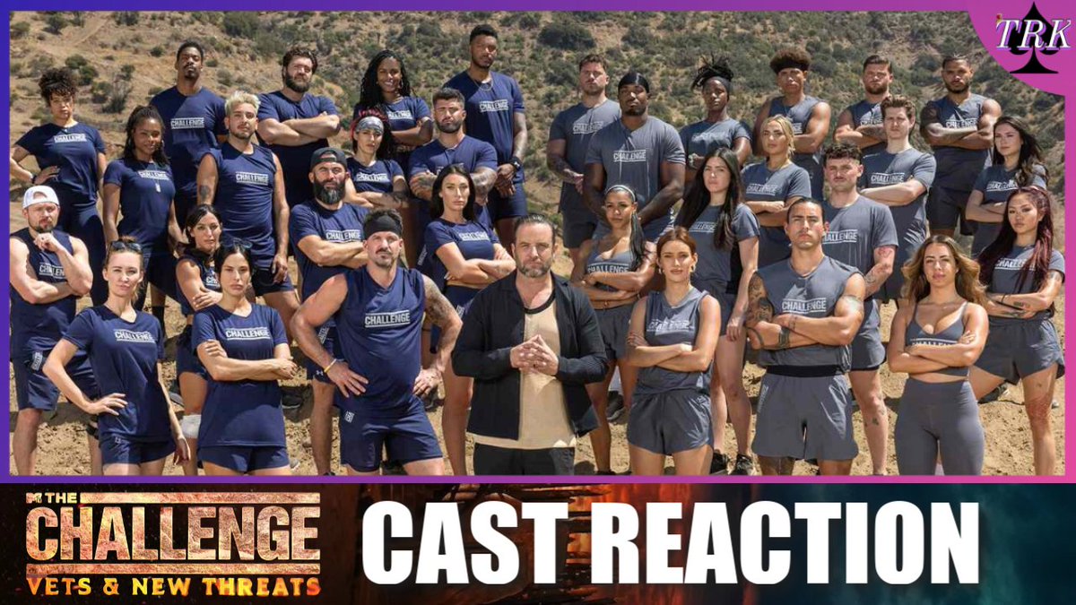 TRealityKingdom's tweet image. My Cast Reaction and Episode 0 Recap of The Challenge 41 vets &amp;amp; New Threats is Premiering in 10 minutes Be sure to check it out! 🤭💯 #TheChallenge #TheChallenge41

The Challenge 41: Vets &amp;amp; New Threats | Cast Reaction &amp;amp; Episode 0 Recap youtu.be/qC1q8FFgqDI?si… via @YouTube