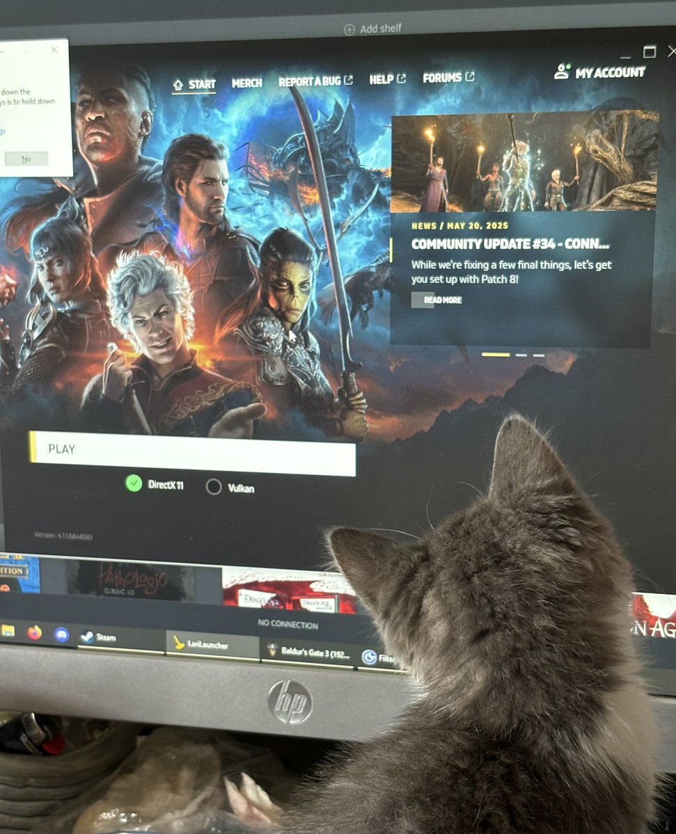 whitespires's tweet image. she’s gaming