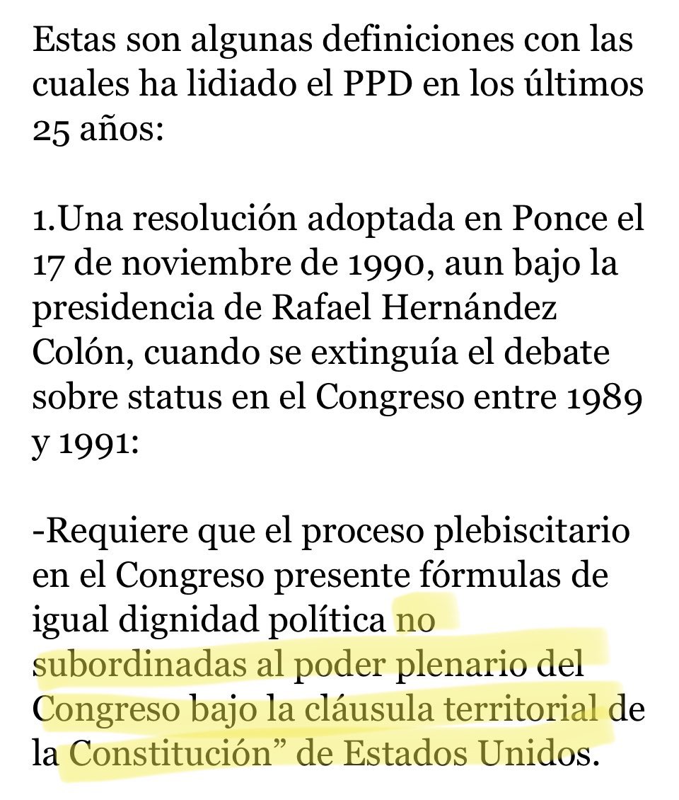 nepvr's tweet image. Confío en que mañana, durante las efemérides de la constitución del ELA, @PabloJoseHR abundará sobre la agenda inconclusa del PPD en cuanto al desarrollo del ELA siguiendo los pasos de sus antecesores. No colonial, no territorial, soberano y en pacto de asociación.