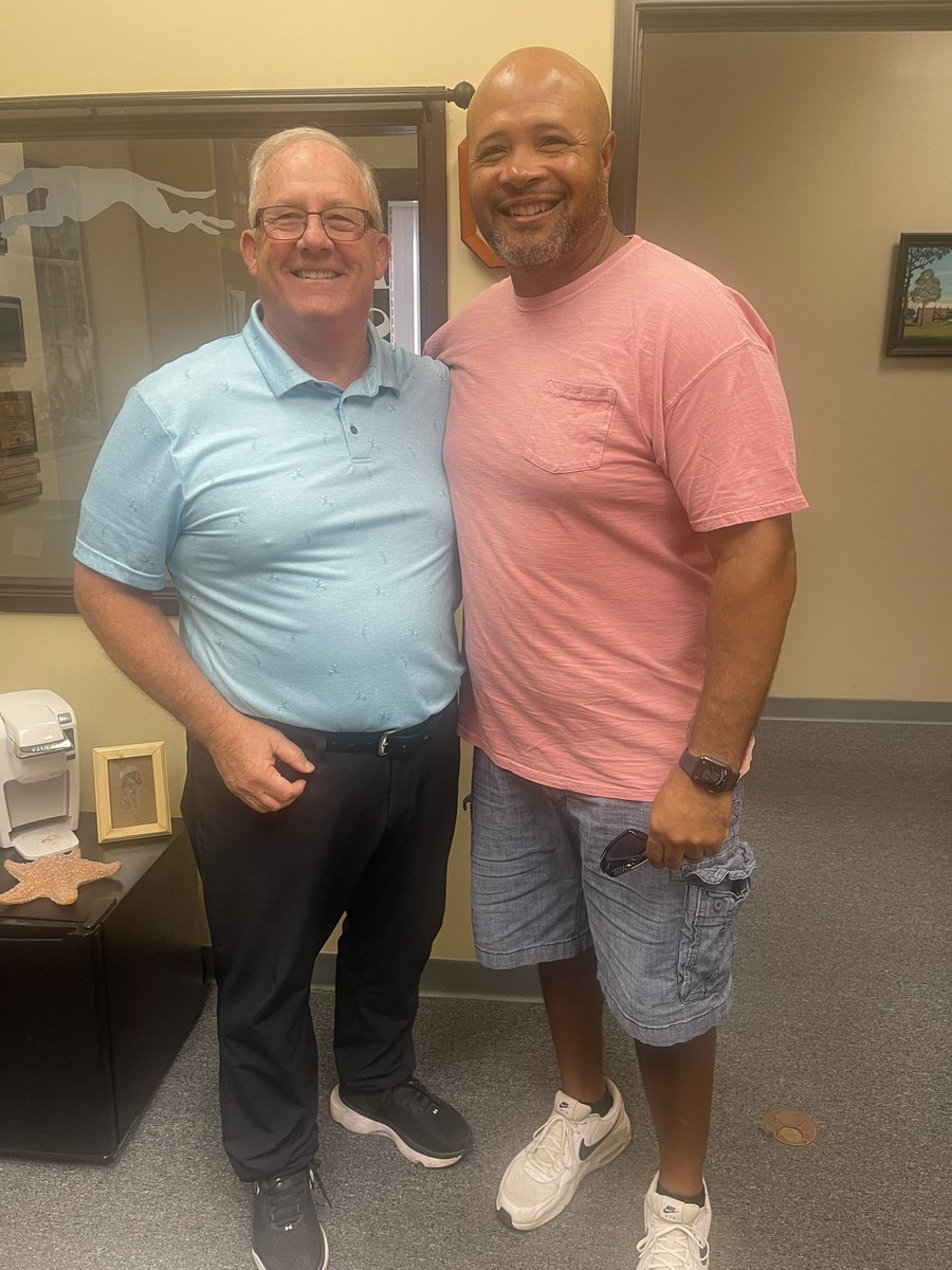 Former FSCC football great Melvin Lane. Great to see him.