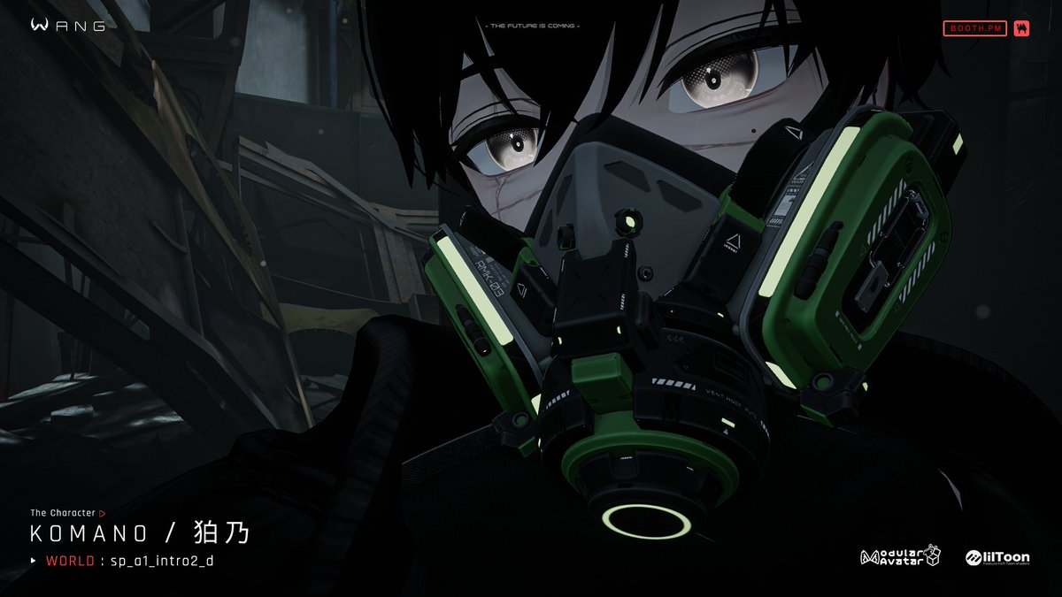 wang_VRC's tweet image. EXFILT・X｜起動完了🔻

🌐: Complex 7 By Fins

#Komano3D #狛乃 #booth_pm #VRChat