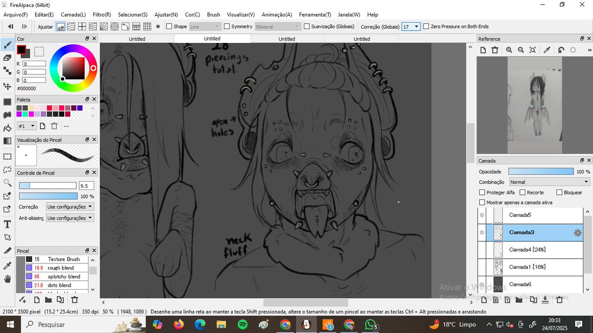 puppyv0m1t's tweet image. werking in character design trade