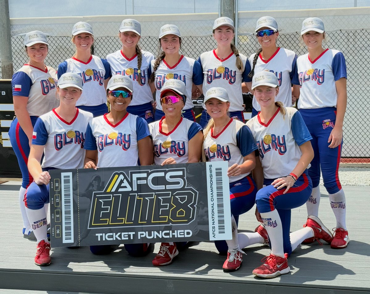 Texas Glory (@texasglory) on Twitter photo 18u Texas Glory is in the 2025 18u AFCS Elite 8. Hats!
@tflfastpitch <a href="/thealliancefp/">The Alliance Fastpitch</a> <a href="/EastonFastpitch/">Easton Fastpitch</a> <a href="/RIPITSports/">RIP-IT</a> 18u Texas Glory is in the 2025 18u AFCS Elite 8. Hats!
@tflfastpitch <a href="/thealliancefp/">The Alliance Fastpitch</a> <a href="/EastonFastpitch/">Easton Fastpitch</a> <a href="/RIPITSports/">RIP-IT</a>
