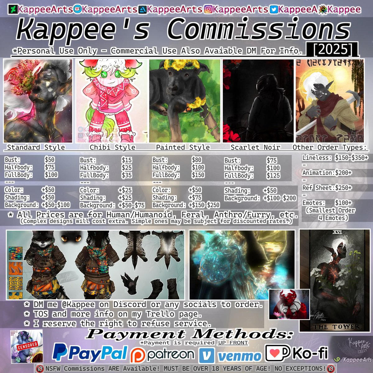 KappeeA's tweet image. My commissions are currently open and my slots are empty! Be the first to order and receive your artwork within 1 to 3 business days!!! trello.com/b/V8qEsoDu/kap… 

Limited time only: first three orders are half off! #art #artcommissions #indigenous #indigenousArtist #noai #fuckai